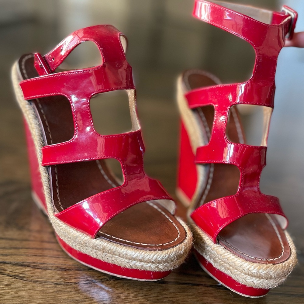 Christian Louboutin wedges